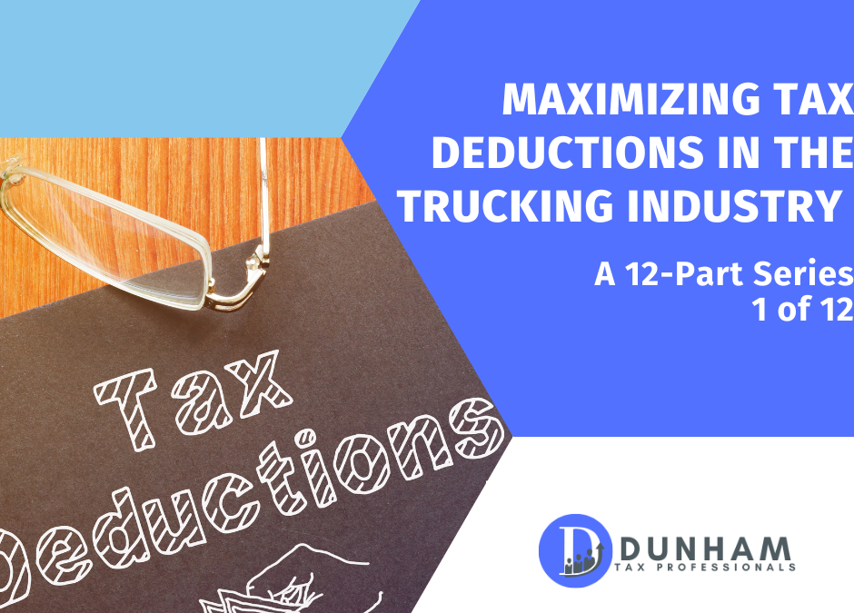 Understanding Tax Deductions in the Trucking Industry